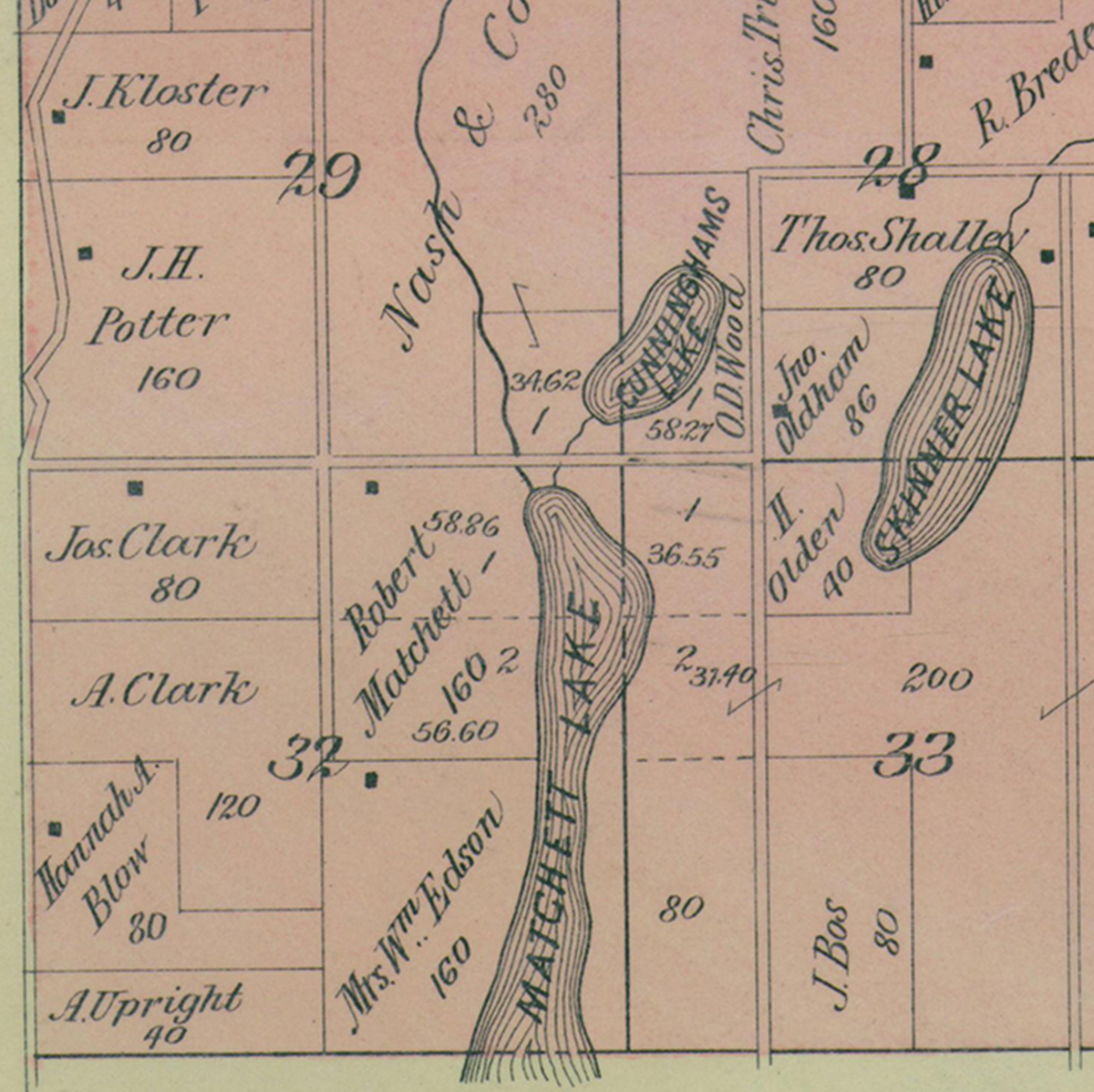 Southwestern Marion Township, Charlevoix County, in 1901.