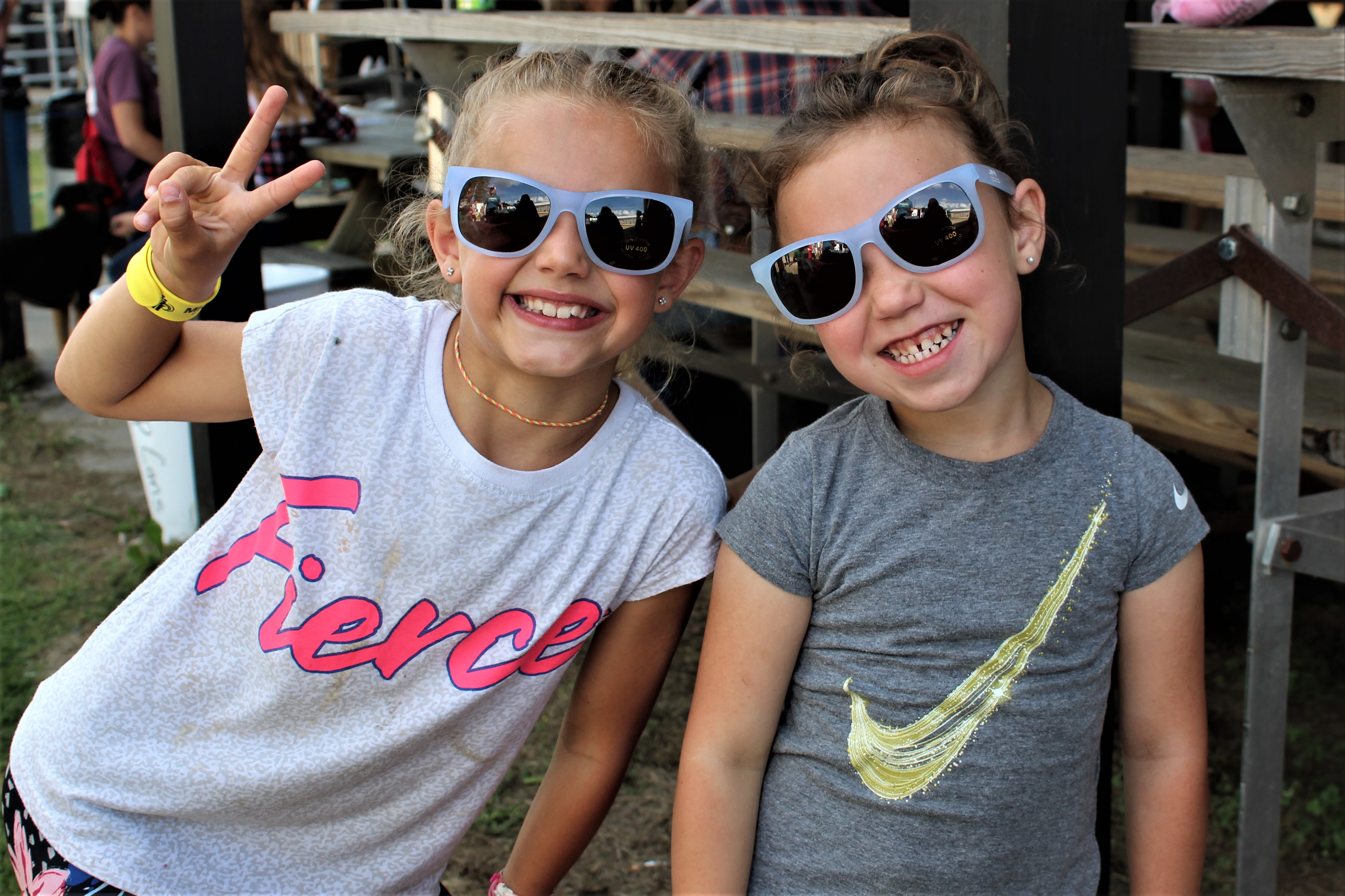 Official Michigan Sugar Company sunglasses were a popular giveaway.