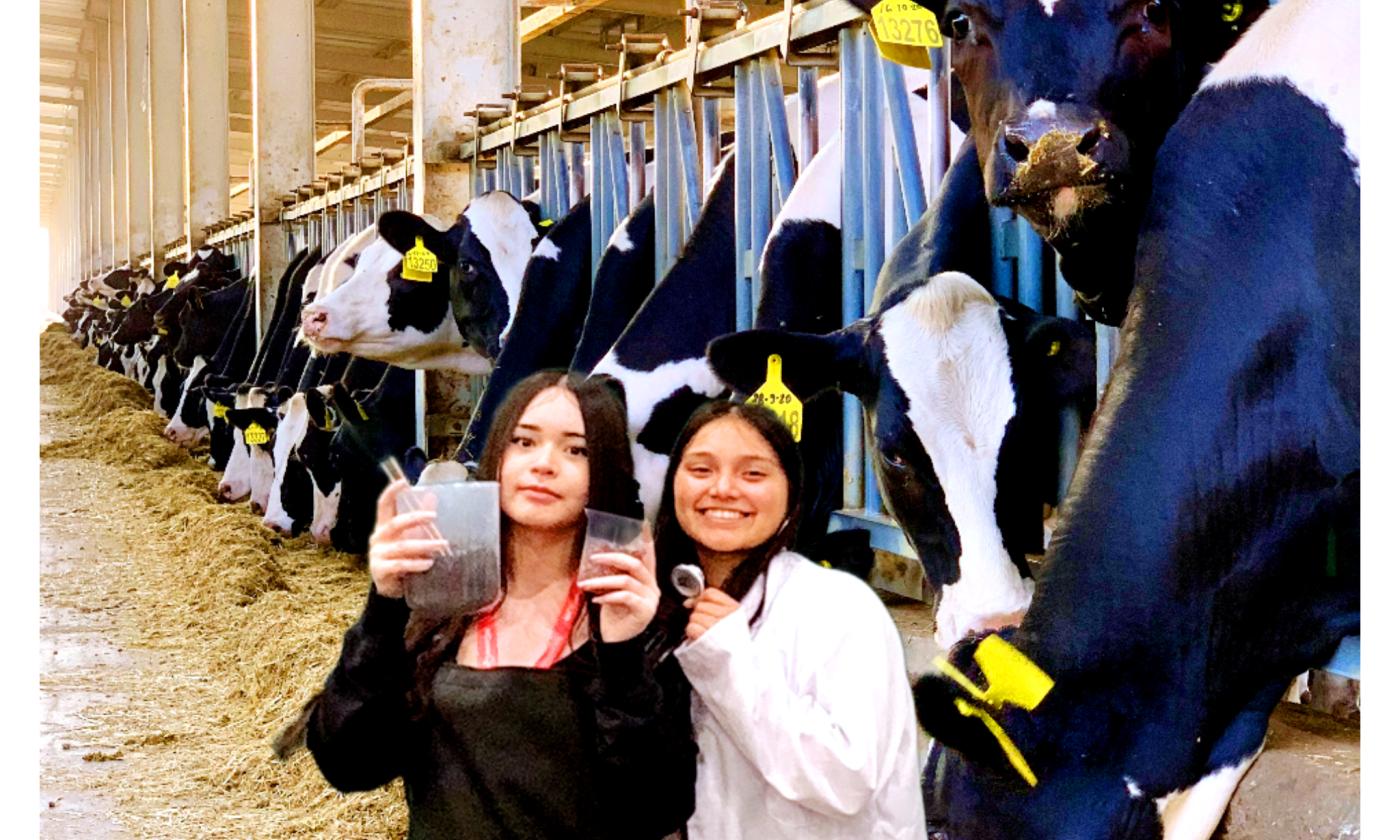 Student photo from 2026 MiCareerQuest booth Picture Yourself in Agriculture.