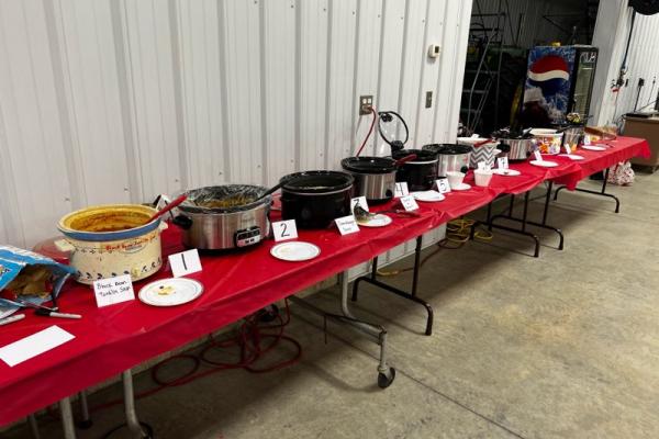 Chili Cook Off Entries