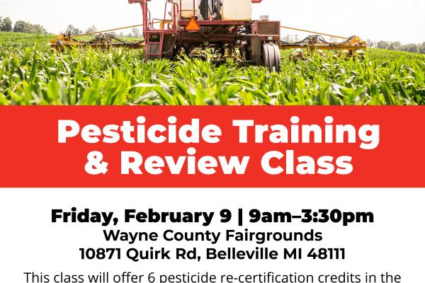 Pesticide Training graphic