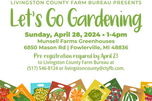 2024 Gardening Workshop details