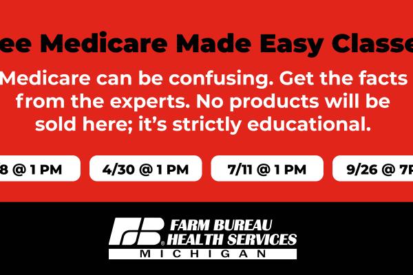 FREE Medicare Made Easy Class!