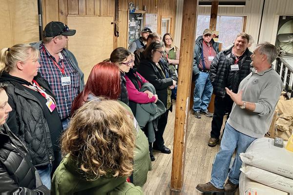 touring Short's Brewing Co.