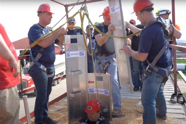 Grain bin safety