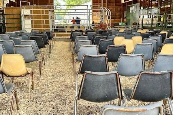Oakland County Fair Livestock Barn