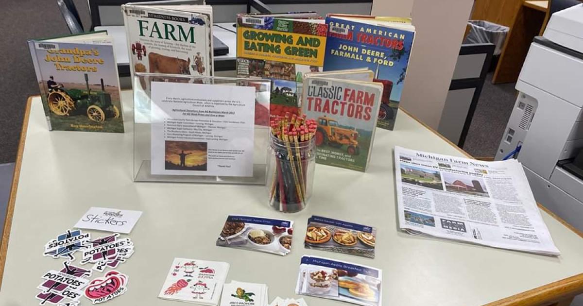 McBain, Lake City libraries honor Ag Week 2023 Michigan Farm Bureau