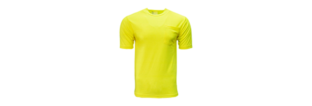 hi viz short-sleeve tee