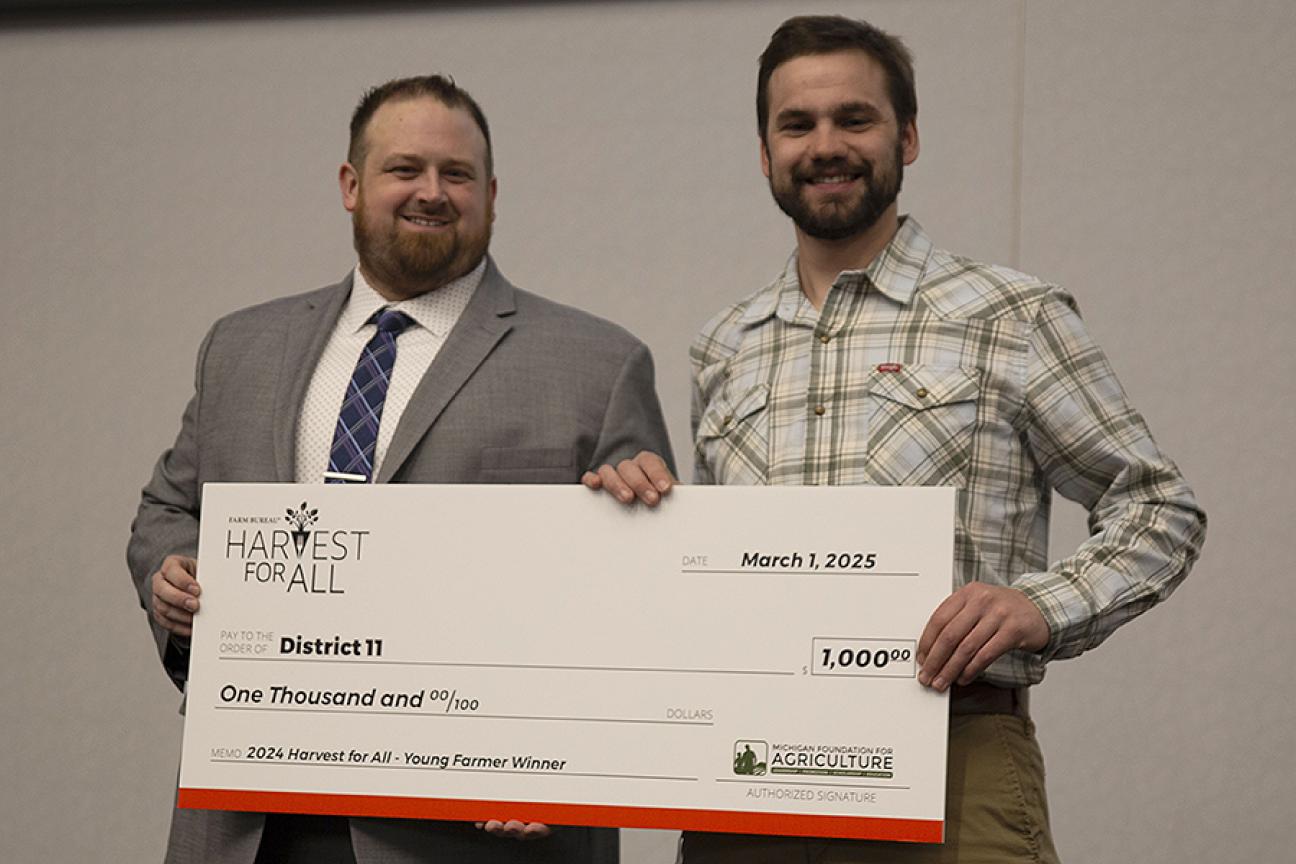 Harvest for All District 11 Cale Vuerink