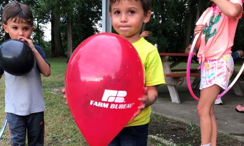 Berrien County Farm Bureau’s June 25 membership event drew some 70 attendees to the County Sportsman’s Club in Berrien Springs for a barbecue meal, sander races and fellowship.