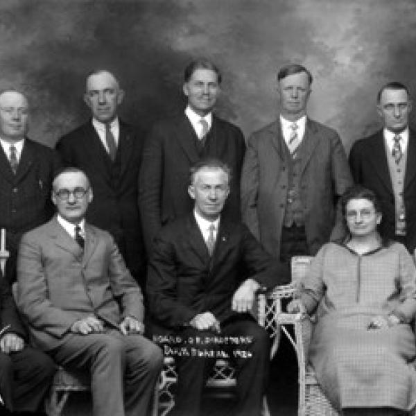 Photo: Michigan Farm Bureau Board of Directors 1926