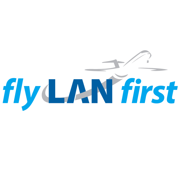 Fly LAN First logo