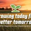 Michigan State Annual Meeting theme banner, growing today for a better tomorrow.